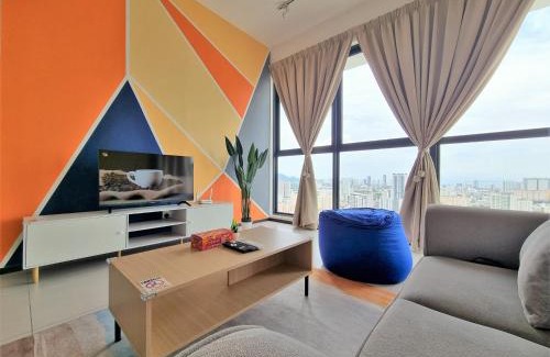 George Town Apartment | Trendy Cityscape Suite in Georgetown with Pool Access
