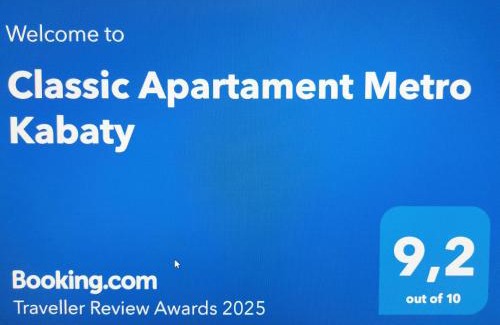 Ursynow Apartment | Stylish Apartment Near Metro Kabaty - Rated 9/10 by Guests