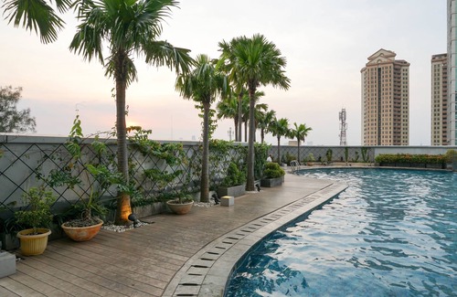 Slipi Apartment | Elegant 2Br Apartment with Kitchen & Breakfast at Gp Plaza
