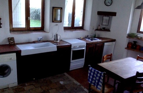 Fontenay-sur-Mer House | Charming French Presbytere Near Utah Beach with Kitchenette