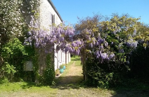 Fontenay-sur-Mer House | Charming French Presbytere Near Utah Beach with Kitchenette
