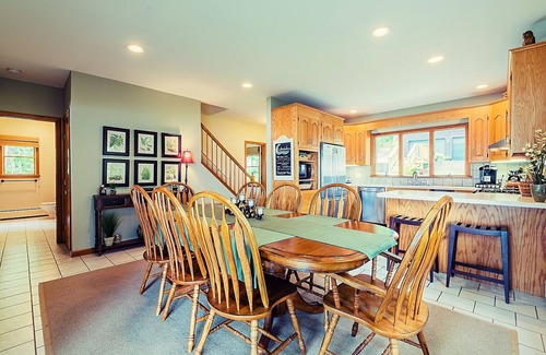Lake Pocotopaug House | Idyllic Lake House with Private Waterfront & Kayaks Await