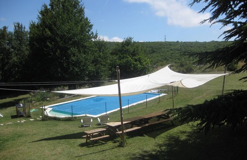 Bezaudun-les-Alpes Villa | Elegant Stone Farmhouse with Heatable Pool & Tennis Court