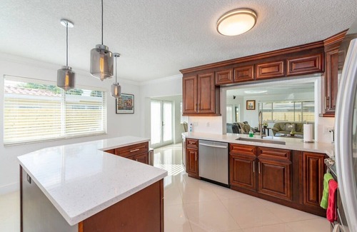 Lighthouse Point House | Stylish Retreat in Lighthouse Point Steps from the Marina