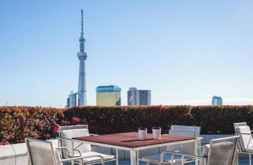 Nishiasakusa Hotel | Classy King Smoking hotel with AC, fitness room in charming Taito City