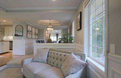 Port Angeles East House | Family-Friendly Retreat with Hot Tub & Ocean Views