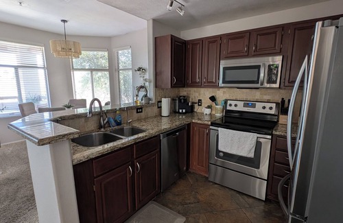 Central Scottsdale Condo | Bright 2BR/2BA Scottsdale Retreat with Pool & Hot Tub!