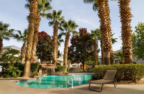 St. George Condo | Inviting Las Palmas Ocean View Unit with Pool & Spa