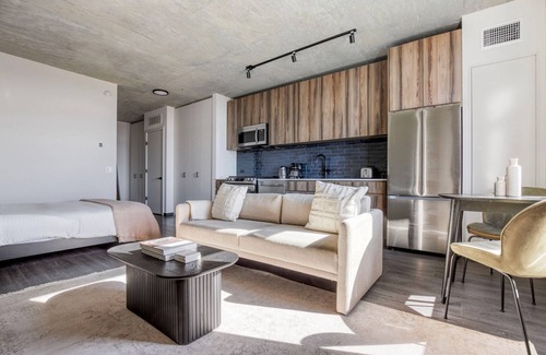 Near West Side Apartment | Modern West Loop Studio with Rooftop, Gym & Pet-Friendly Options