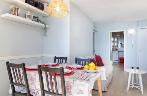 Sant Vicenc de Montalt Apartment | Clipper by Interhome: Oceanfront Escape with Pool & Spa