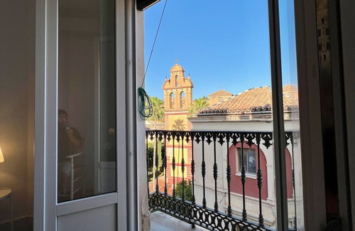 Centro Apartment | Prime Location: Clock Tower Malaga by Cathedral & Picasso Museum