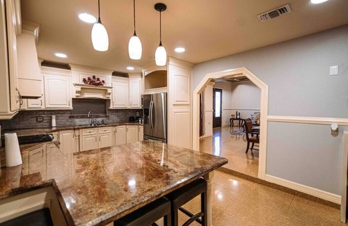 Brownsville House | Elegant Home with Saltwater Pool & Family-Friendly Amenities