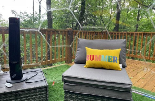 Foxfire Estates Cabin | Close To Downtown! Spacious, Hot Tub, Geo-Dome and More!