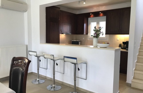Paliouri House | Beachside Haven with Ocean Views and Private Heated Pool