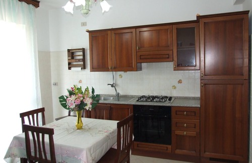 Fondachello Villa | Bright Oceanfront Apartment with Garden Near the Sea