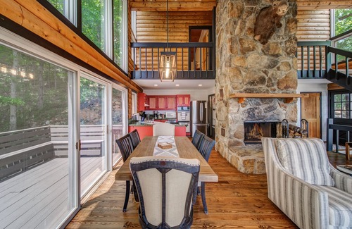 Big Canoe Cabin | Experience Cloud 9: Breathtaking Mountain Views Await