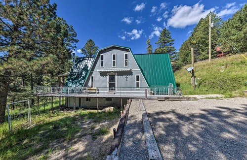Cloudcroft Cottage | Scenic Cloudcroft Cabin with Forest Views & Family Amenities
