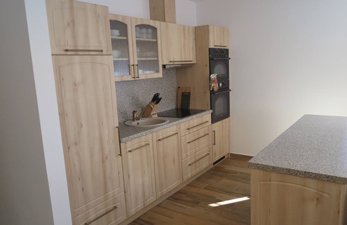 Loucovice Apartment | Inviting Club Rezidence Pod Lučí with Pool & Lake Views