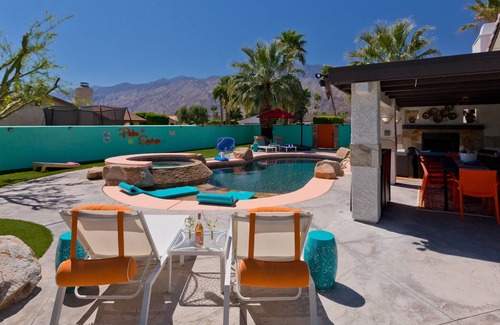 Racquet Club South House | Dog-Friendly Coachella Casa with Pool & Putting Green