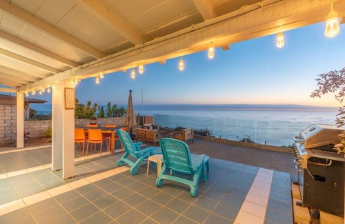 Leucadia House | Oceanfront Retreat: Family-Friendly Stay with Ocean Views