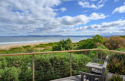 Coles Bay House | Oceanfront Coastal Escape with Hot Tub & Fireplace Awaits