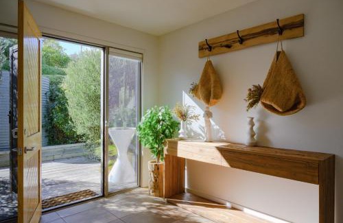 Coles Bay House | Oceanfront Coastal Escape with Hot Tub & Fireplace Awaits