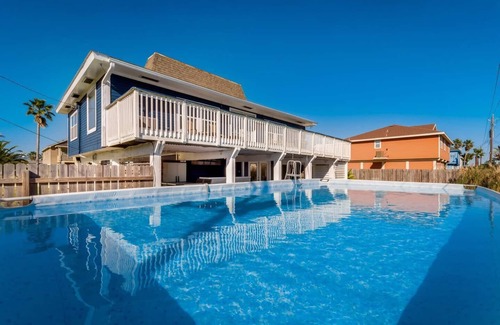 Jamaica Beach House | Unwind with a Private Pool and Golf Cart Upgrade!