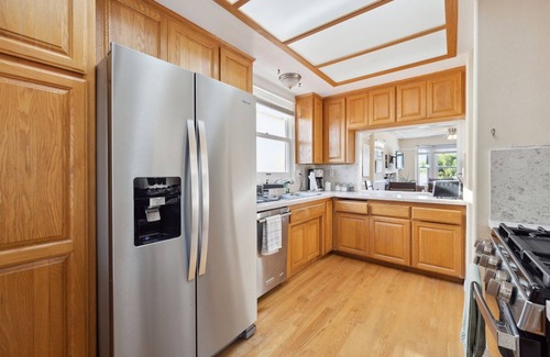 Townsite House | Coastal Haven: Pet-Friendly Beach Getaway with Spa Access