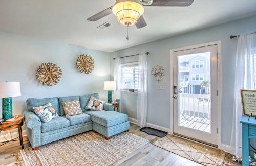 Holden Beach House | Coastal Escape: Oceanfront Decks Steps from Holden Beach
