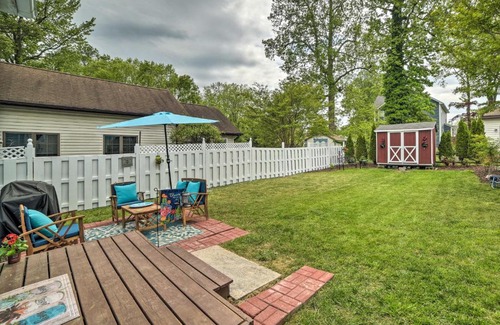Chesapeake Beach House | Coastal Pet-Friendly Cottage Steps from the Beach