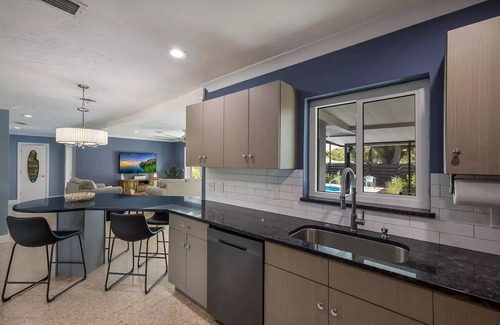 Southgate House | Idyllic Sarasota Pool Retreat Steps from Siesta Key Beach