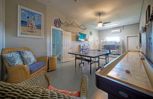 Safe Harbor House | Coastal Soiree Ocean Views Game Room Steps from Port Aransas Beaches
