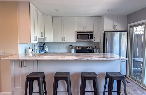 Southend House | Pet-Friendly Coastal Soul: Oceanfront Retreat with Spa