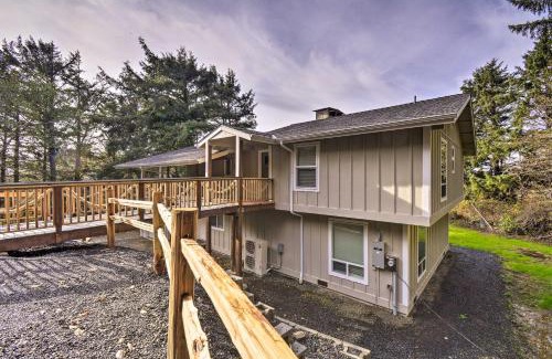 Copalis Beach House | Inviting Coastal Washington Escape - Steps to the Beach!