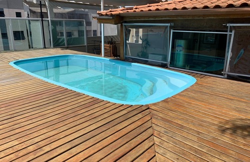 Praia Grande Apartment | Cozy Poolside Retreat near Praia Grande, Ubatuba
