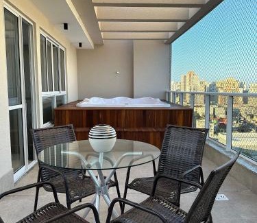 Praia de Itaparica Apartment | Duplex Retreat with Private Jacuzzi and BBQ Area
