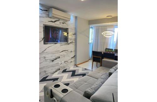 Praia de Itaparica Apartment | Elegant Duplex with Private Jacuzzi and Ocean View