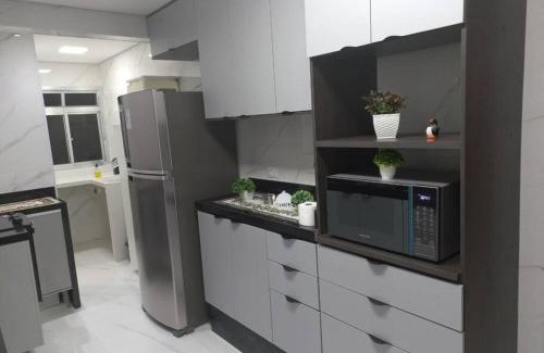 Jardim Belmar Apartment | Guest Rated 10/10: Duplex near Enseada Beach with Leisure