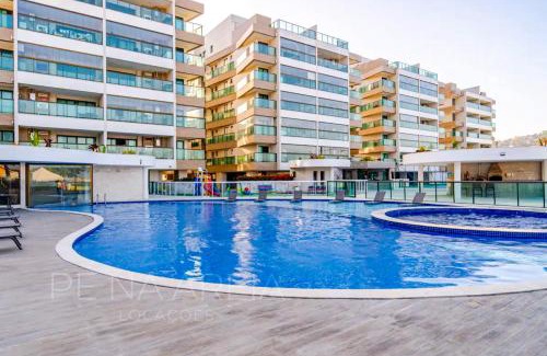 Centro Apartment | Cobertura em Arraial do Cabo - Vista Mar, Piscina, Churrasqueira, 50m Praia
