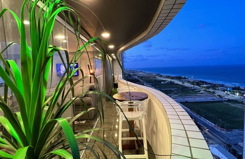 Praia do Futuro I Apartment | Oceanview Suite with Private Deck and Family Amenities