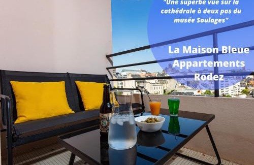 Rodez Apartment | Scenic Cocon with Terrace & Box Near Musée Soulages