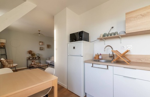Rocabey - Alsace - Gare Apartment | Beachside Retreat at Cocoon Malouin with Ocean Views