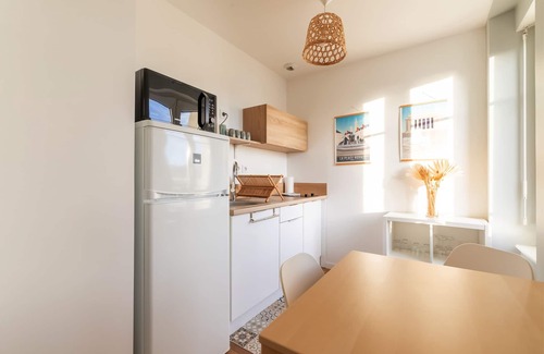Rocabey - Alsace - Gare Apartment | Beachside Retreat at Cocoon Malouin with Ocean Views