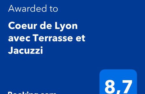 Les Cordeliers Apartment | Indulge at Coeur de Lyon with Terrace and Jacuzzi Retreat
