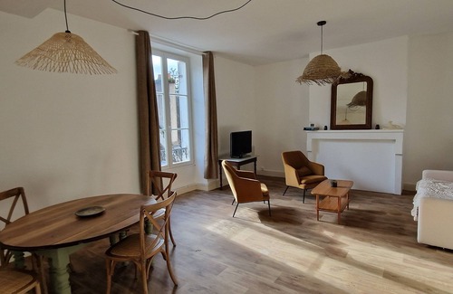 Dole Apartment | Comfortable Coeur de Ville Apartment for 4, Pets Allowed