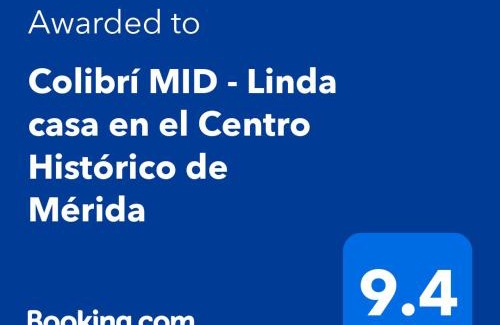Centro Apartment | Guest Rated 9.3: Estudio Colibrí MID in Mérida's Heart