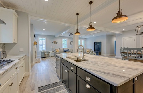 North Forest Beach House | Oceanfront Retreat: Pool & Hot Tub Near Coligny Beach