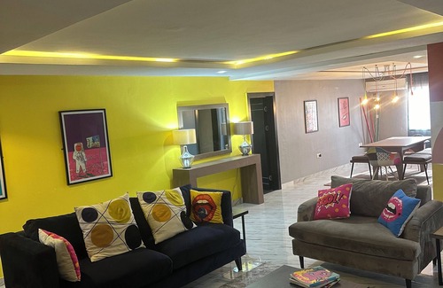 Ofin Apartment | Color Pop Paradise | Bold 4-Bedroom Apartment with Style