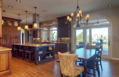 Monument House | Indulge in Colorado Estate: Indoor Pool Near Springs