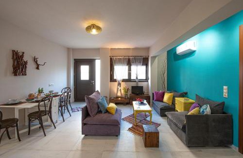Vathianos Kampos Apartment | Vibrant Stays at Colored Dreams - Pet-Friendly Getaway